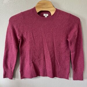 J.Crew Extra Soft Yarn Sweater Crewneck‎ Pullover Raspberry Womens Size Medium